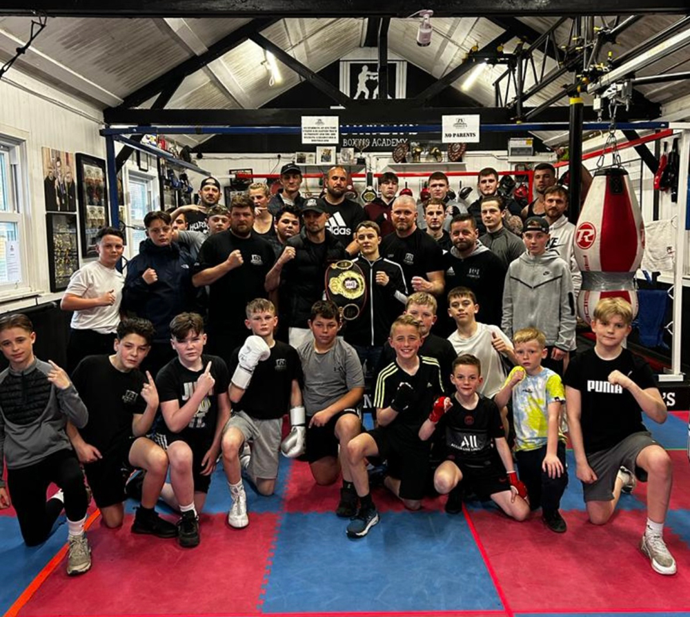 Members of  Turners Boxing Academy