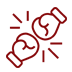 Boxing gloves icon