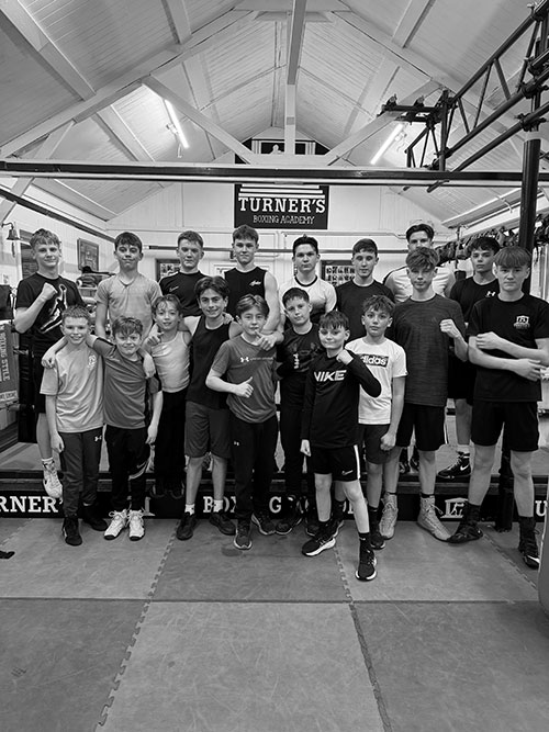 Juniors and Youths at Turners Boxing Academy